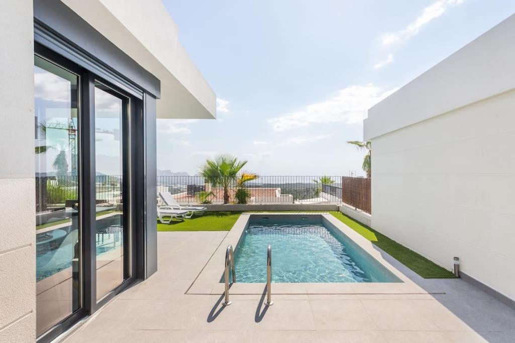 Casa Con Piscina Privada Polop Villa Exterior photo
