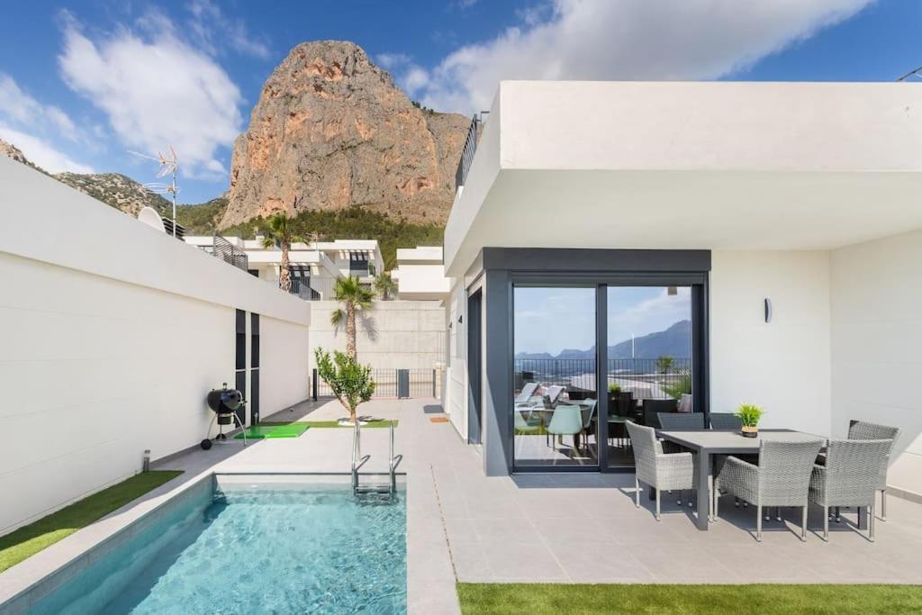 Casa Con Piscina Privada Polop Villa Exterior photo